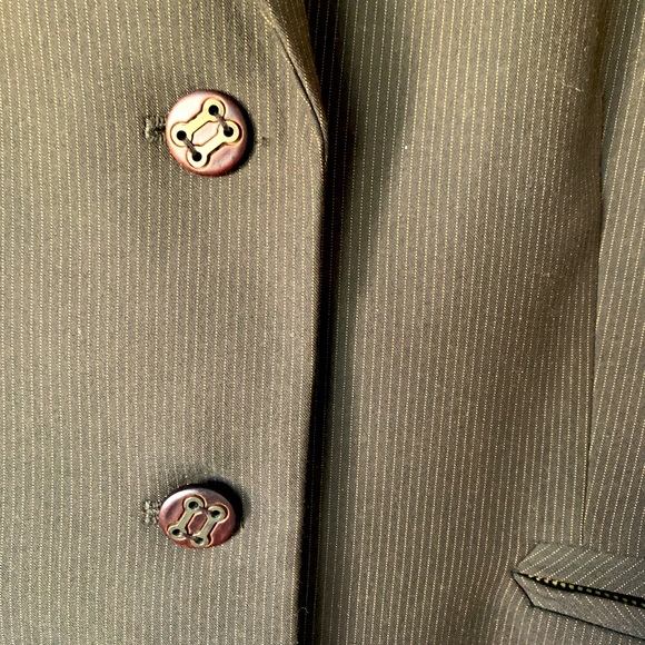 Tahari 2-button cropped suit jacket US18 - Picture 2 of 5